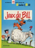Boule et bill 11 :  jeux de bill 