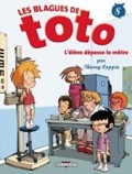 blagues de Toto 8 ; l'élève dèpasse le mètre